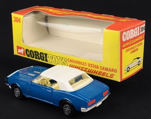 Corgi toys 304 chevrolet ss350 camaro jj250 back