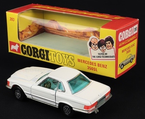 Corgi toys 393 mercedes benz 350sl jj251 back