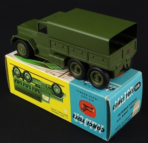 Corgi toys 1118 international 6 x 6 truck jj264 back