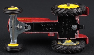 Dinky toys 300 massey harris tractor jj265 base
