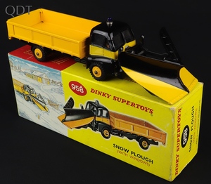 Dinky supertoys 958 snow plough jj269 front