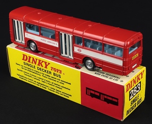 Dinky toys 283 single decker bus jj270 back