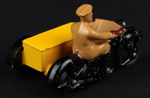 Dinky toys 271 ts motorcycle patrol belgian jj271 back