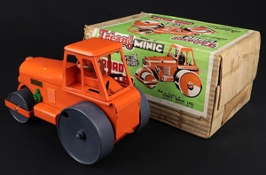 Tri ang minic 3077 aveling barford road roller jj273 back