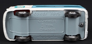 Corgi toys 466 co op van milk jj276 base