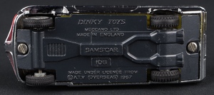 Dinky toys 108 sam's car jj280 base