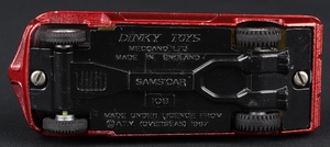 Dinky toys 108 sam's car red jj281 base