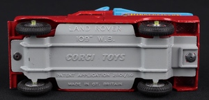 Corgi toys 487 chipperfields circus landrover parade vehicle jj283 base