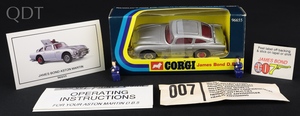 Corgi toys 96655 james bond db5 jj284 front