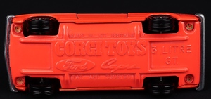 Corgi toys 311 ford capri jj288 base