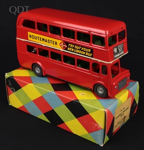 Minic m214 double decker bus routemaster jj290 front