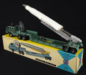 Jouets france 203 berliet tractor transporter missile jj294 back