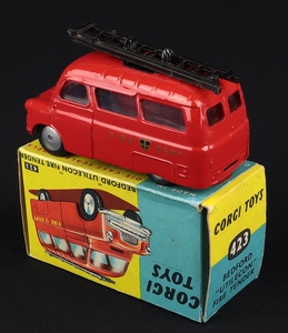 Corgi toys 423 bedford utilecon fire tender jj298 back
