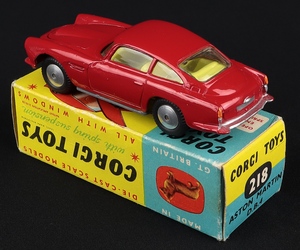 Corgi toys 218 aston martin db4 jj299 back