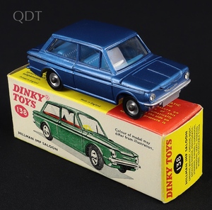 Dinky toys 138 1 hillman imp saloon jj308 front