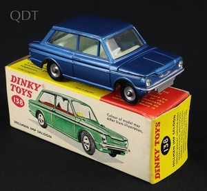 Dinky toys 138 hillman imp saloon jj309 front