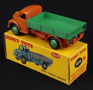 Dinky toys 414 rear tipping wagon jj306 back