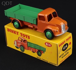 Dinky toys 414 rear tipping wagon jj306 front