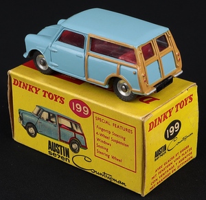 Dinky toys 199 austin seven countryman jj307 back