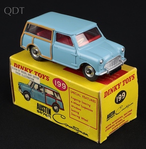 Dinky toys 199 austin seven countryman jj307 front