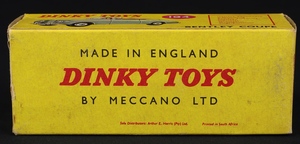 Dinky toys 194 bentley coupe south african jj311 box
