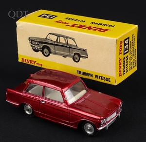 Indian dinky toys 134 triumoh vitesse jj314 front