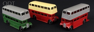 Dinky toys 29c double decker bus jj316 front
