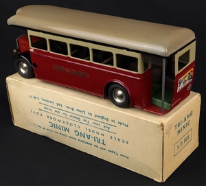 Tri ang minic 52m single decker bus jj323a back