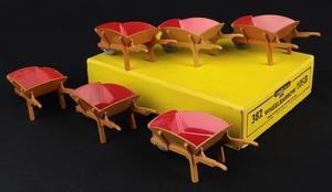 Trade box dinky toys 105b 382 wheelbarrows jj324 back