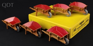 Trade box dinky toys 105b 382 wheelbarrows jj324 front
