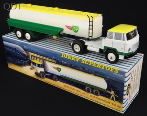 French dinky toys 887 unic articulated  tanker air bp jj326 front