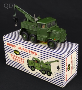 Dinky supertoys 661 recovery tractror jj329 front