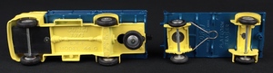 Corgi gift set 11 erf dropside lorry  platform trailer cement plank loads jj335 base
