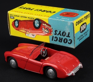Corgi toys 300 austin healey sports car jj336 back