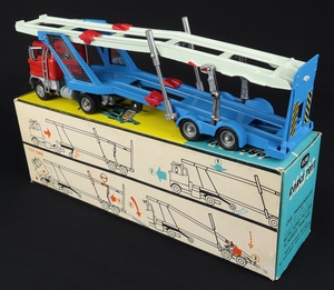 Corgi toys 1138 car transporter jj337 back