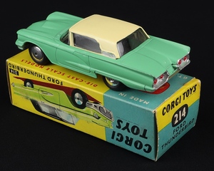 Corgi toys 214 ford thunderbird jj341 back