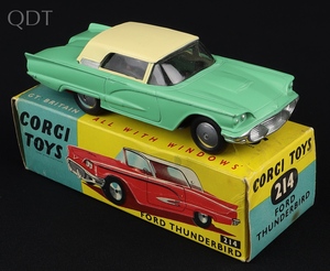 Corgi toys 214 ford thunderbird jj341 front