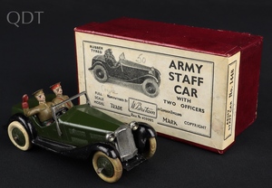 Britains 1448 army staff car jj345 front