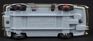 Corgi toys 270 james bond aston martin jj348 base