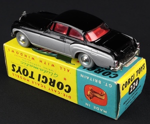 Corgi toys 224 bentley continental sports saloon jj354 back