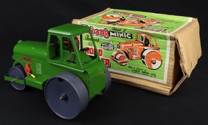 Tri ang minic 3077 aveling barford road roller jj357 back