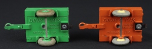 Trade box 4 dinky 27m land rover trailers jj358 base