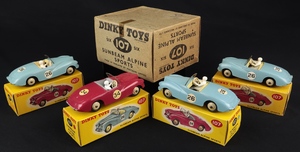 Trade box dinky toys 107 sunbeam alpine sports jj359 back