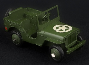 Dinky toys 153a military jeep jj362 front