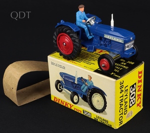 Dinky toys 308 leyland 384 tractor jj364 front