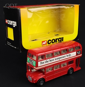 Corgi toys 469 london transport routemaster bus jj370 front