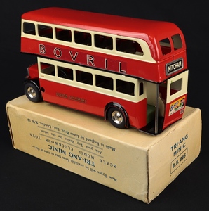 Minic models 60m london bus ovaltine bovril jj372 back