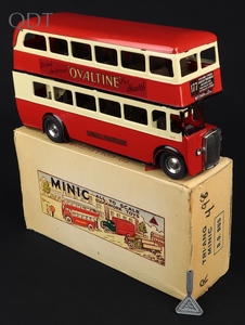 Minic models 60m london bus ovaltine bovril jj372 front