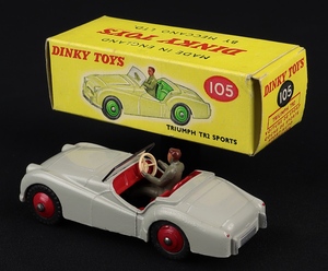Dinky toys 105 tr2 sports jj399 back