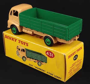 Dinky toys 431 guy warrior 4 ton lorry jj424 back